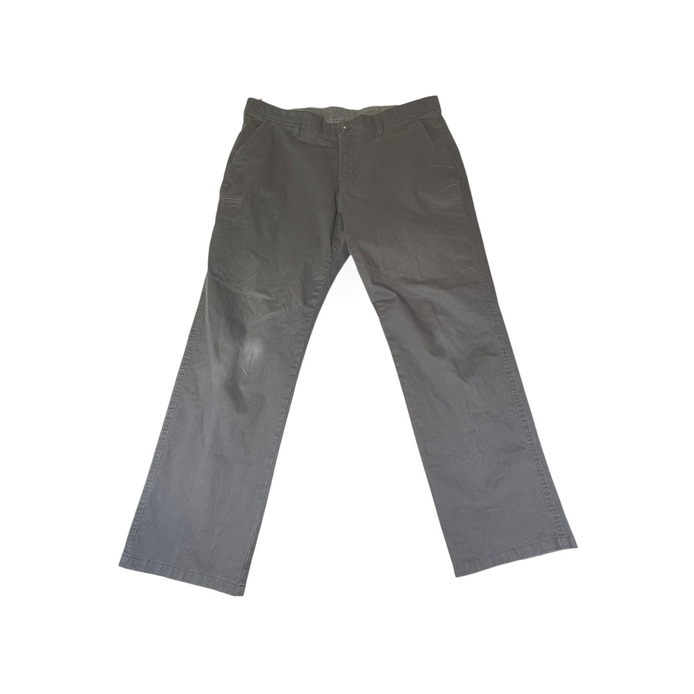 WEATHERPROOF Utility Pants Charcoal Gray Straight Leg Casual Workwear Size 40x30